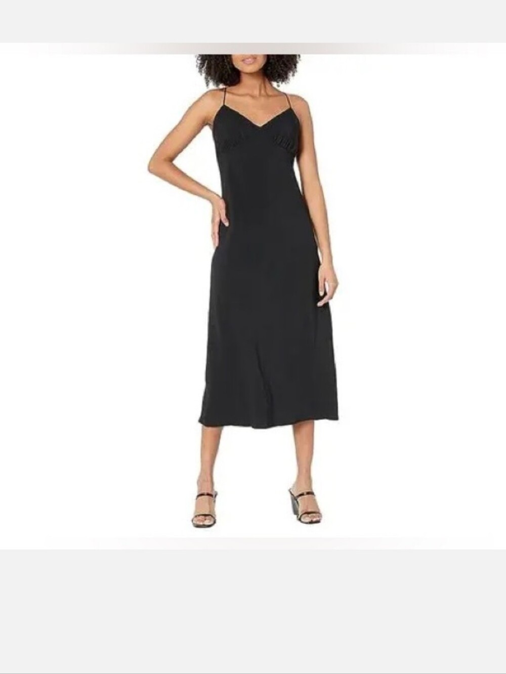 Madewell Sadie Slip Cross back Strappy Flowy Summer Dress